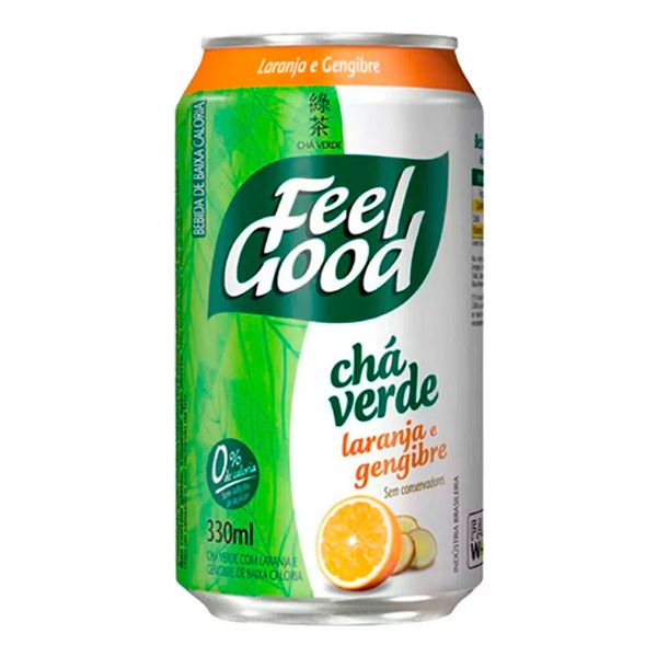 Chá Verde com Laranja e Gengibre Feel Good 330ml
