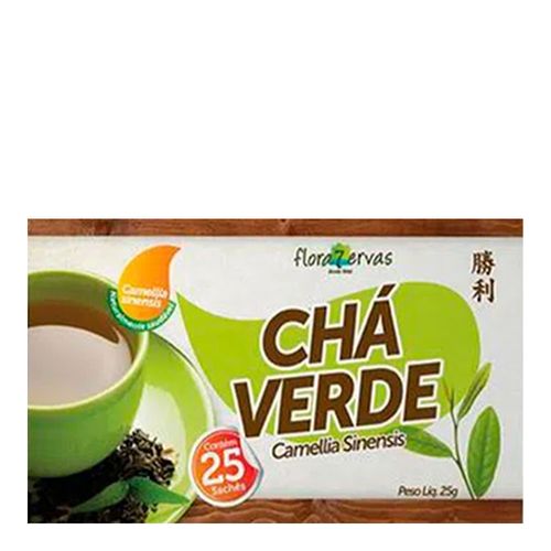 Chá Verde Flora 7 Ervas 80un . Chá Verde Flora 7 Ervas 80un .
