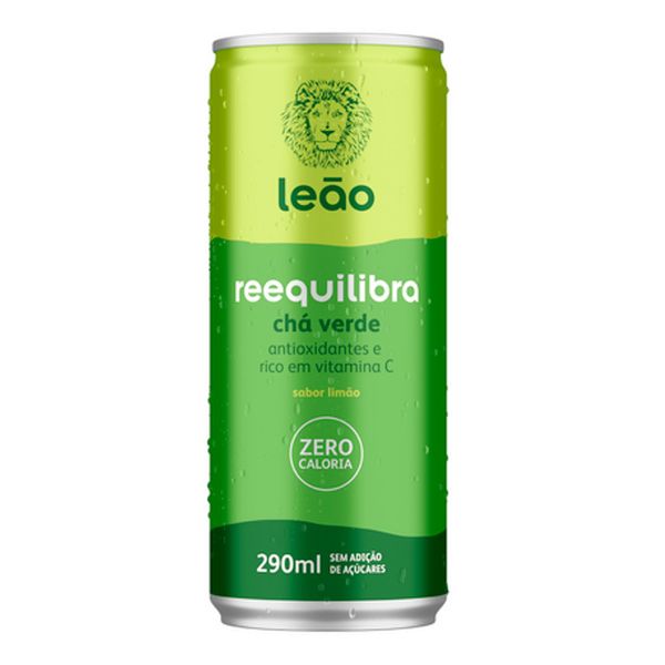 Chá Verde Leão Reequilibra Limão Zero 290ml