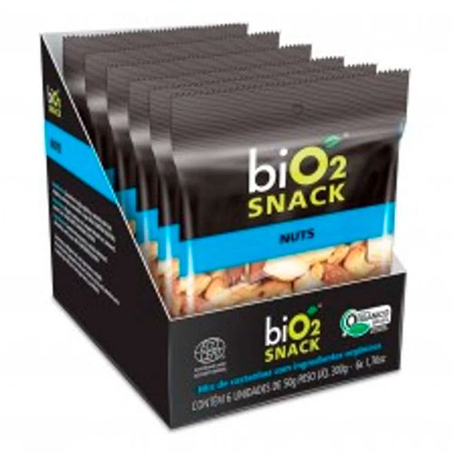 Castanhas Orgânicas Snack Bio 2 Nuts 50g Castanhas Orgânicas Snack Bio 2 Nuts 50g