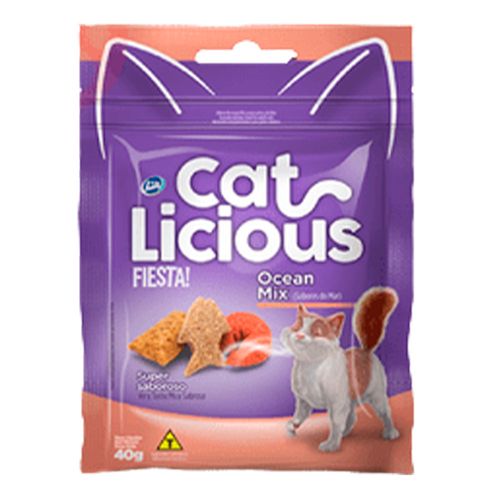 Cat Licious Fiesta Ocean Mix - 40g Cat Licious Fiesta Ocean Mix - 40g