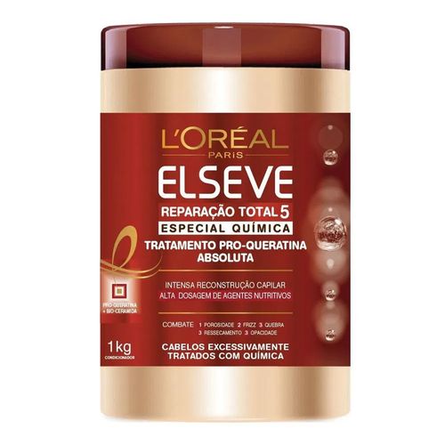 Elseve Creme Tratamento Reparação Total 5 + 1kg Elseve Creme Tratamento Reparação Total 5 + 1kg
