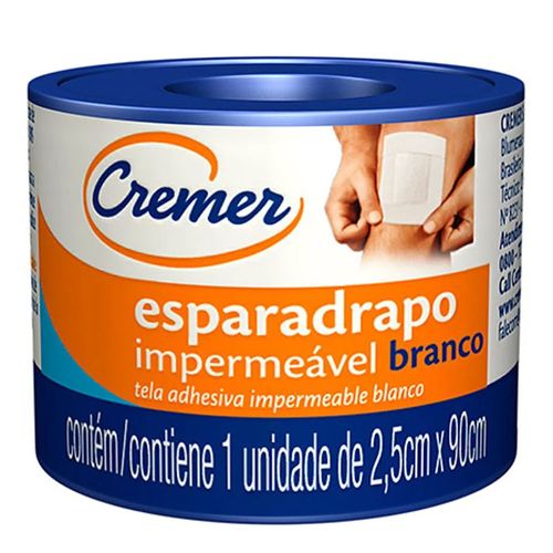 Esparadrapo Cremer Impermeável 25cmx90cm Esparadrapo Cremer Impermeável 25cmx90cm