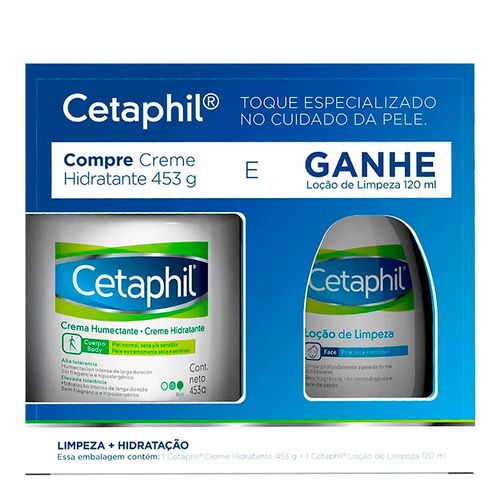 Kit-Cetaphil-Creme-Hidratante-Corporal-453g-Gratis-Locao-de-Limpeza-Facial-120ml Kit-Cetaphil-Creme-Hidratante-Corporal-453g-Gratis-Locao-de-Limpeza-Facial-120ml