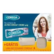 Kit Creme Dental Corega 40g + Necessaire
