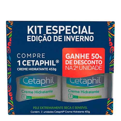 Kit Creme Hidratante Corporal Cetaphil 453g 2 Unidades Kit Creme Hidratante Corporal Cetaphil 453g 2 Unidades