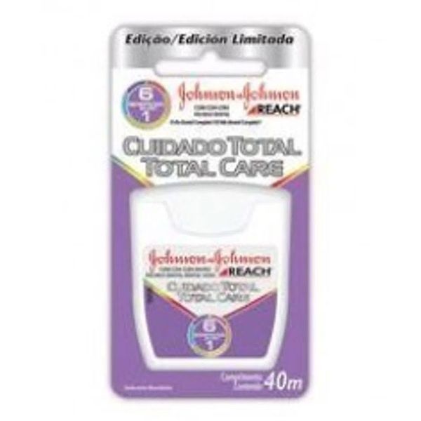 Fio Dental Johnson's Reach Cuidado Total 40m