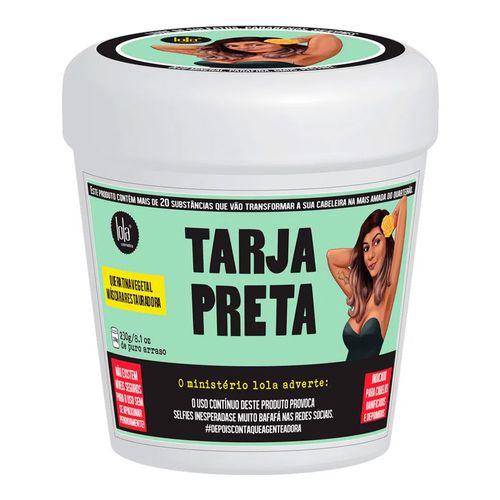 Máscara de Tratamento Lola Tarja Preta 230g Máscara de Tratamento Lola Tarja Preta 230g