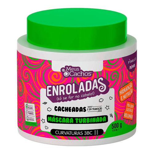Máscara de Tratamento Novex Meus Cachos Enroladas Cacheadas 500g Máscara de Tratamento Novex Meus Cachos Enroladas Cacheadas 500g