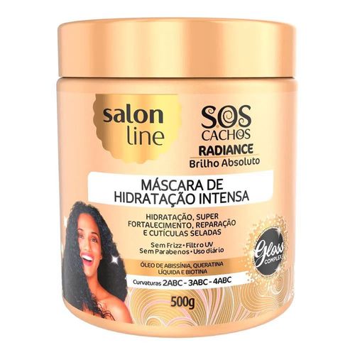 Máscara de Tratamento Salon Line Sos Hidratação Radiance Brilho Absoluto 500ml Máscara de Tratamento Salon Line Sos Hidratação Radiance Brilho Absoluto 500ml
