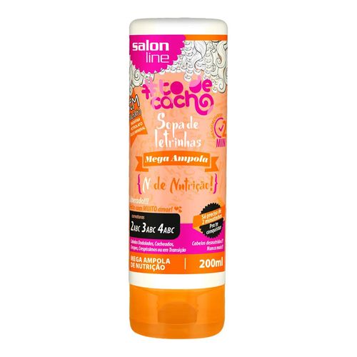 Mega Ampola Salon Line Sopa de Letrinhas Nutrição 200ml