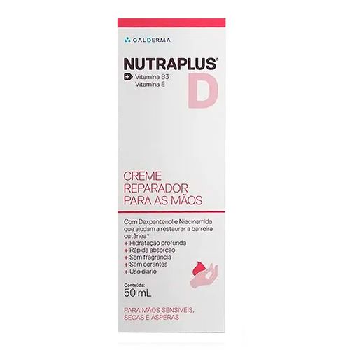 Nutraplus Creme Reparador para Mãos 50ml Nutraplus Creme Reparador para Mãos 50ml