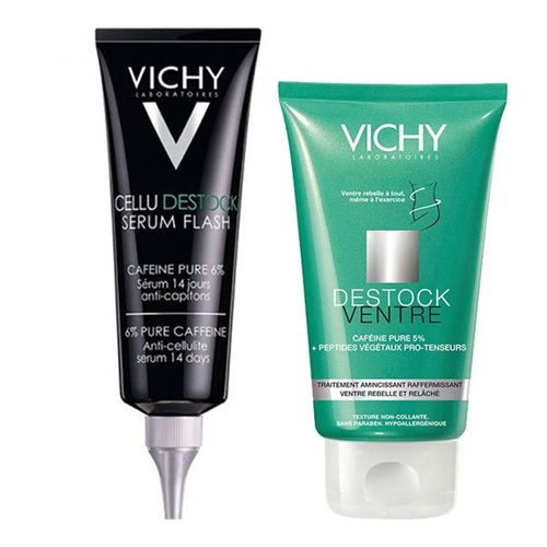 Serum Anticelulite Vichy Cellu Destock Flash 125ml + Gel Firmador Destock Ventre 150ml Serum Anticelulite Vichy Cellu Destock Flash 125ml + Gel Firmador Destock Ventre 150ml