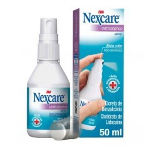 Spray Antisséptico Nexcare 3M 50ml Spray Antisséptico Nexcare 3M 50ml