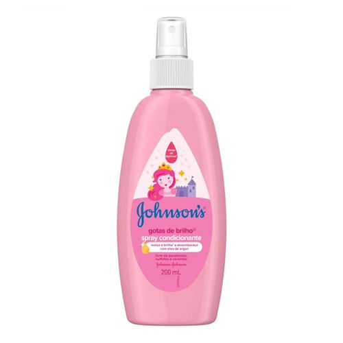 Spray Condicionante Johnson's Gotas de Brilho 200ml Spray Condicionante Johnson's Gotas de Brilho 200ml