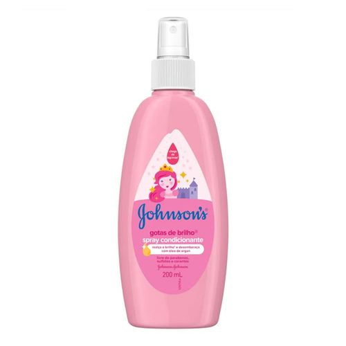 Spray Condicionante Johnson's Gotas de Brilho 200ml