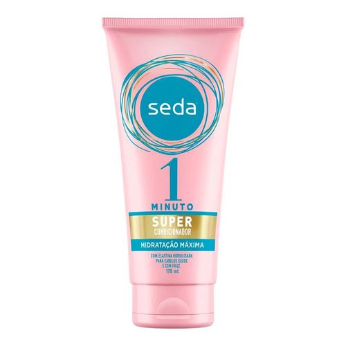 Super Condicionador Seda 1 Minuto Hidratação Máxima 170ml Super Condicionador Seda 1 Minuto Hidratação Máxima 170ml