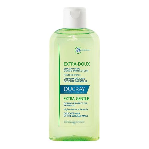 Shampoo Dermoprotetor Ducray Extra-Doux Uso Diário 200Ml