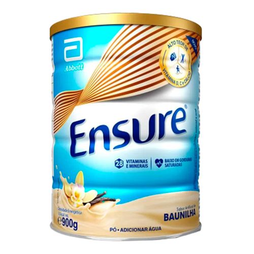 Complemento Alimentar Ensure Baunilha 900g Complemento Alimentar Ensure Baunilha 900g
