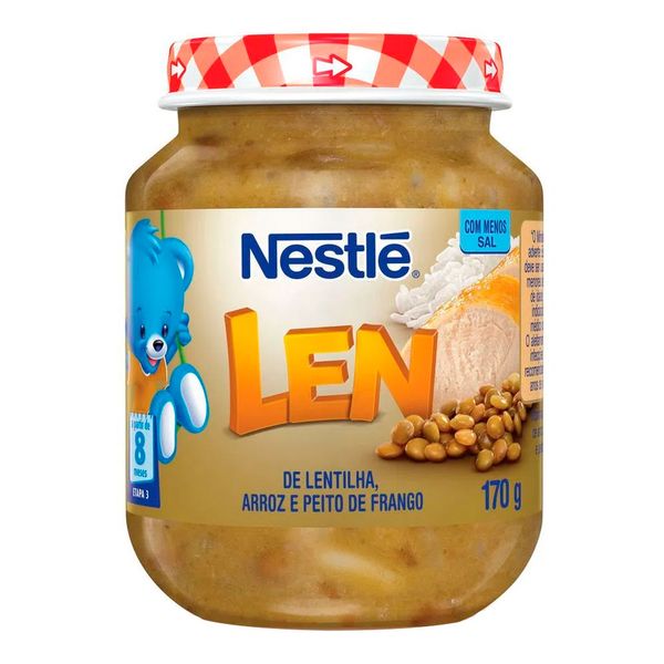 Papinha Nestlé Lentilha e Peito de Frango 170g