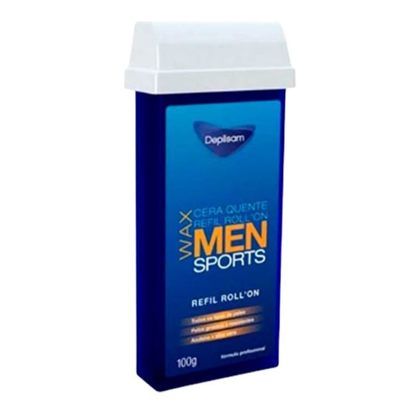 Cera Depilatória Roll On Depilsam Men 100g
