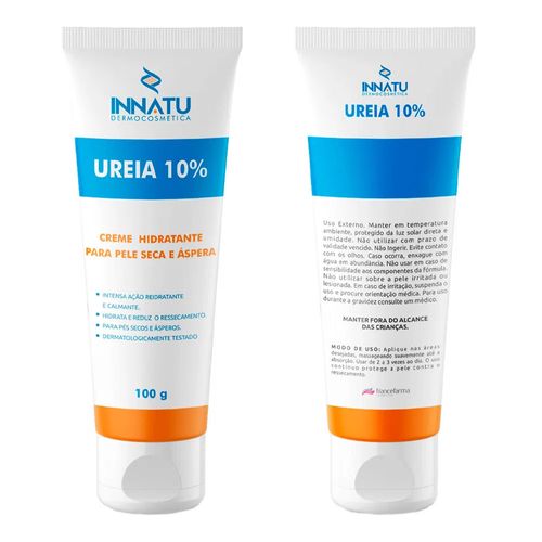 Creme Hidratante Innatu Uréia 10% 100g Creme Hidratante Innatu Uréia 10% 100g