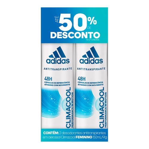 661112---kit-adidas-desodorante-aerosol-feminino-climacool-91g-2-unidades 661112---kit-adidas-desodorante-aerosol-feminino-climacool-91g-2-unidades