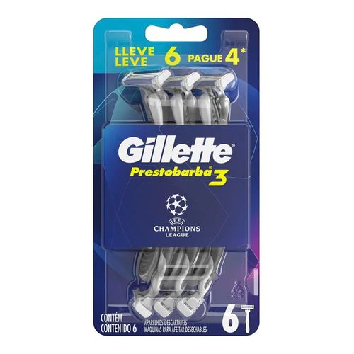 704849---kit-aparelho-de-barbear-gillette-prestobarba3-champions-league-6-unidades 704849---kit-aparelho-de-barbear-gillette-prestobarba3-champions-league-6-unidades
