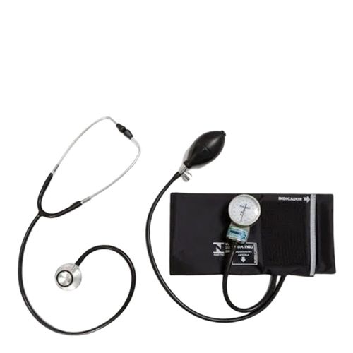 Kit Aparelho De Pressão Cinza Com Esteto Duplo Preto Cjpa200 P.A. Med Kit Aparelho De Pressão Cinza Com Esteto Duplo Preto Cjpa200 P.A. Med