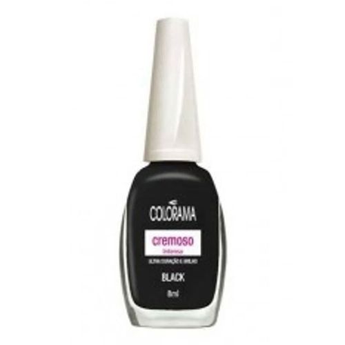 Esmalte Colorama Cremoso Black 8ml Esmalte Colorama Cremoso Black 8ml