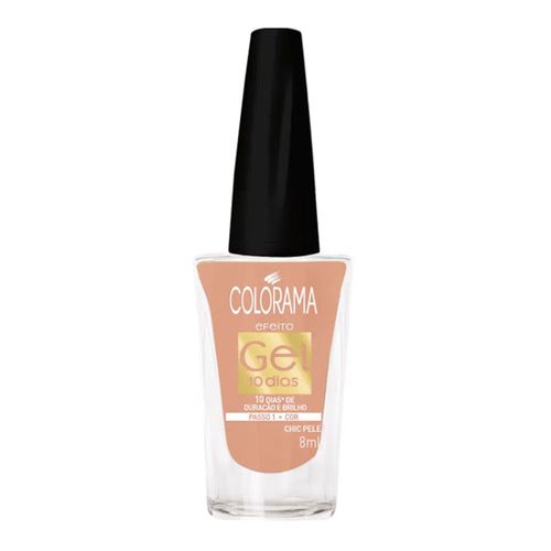 Esmalte Colorama Efeito Gel Chic Pele 8ml Esmalte Colorama Efeito Gel Chic Pele 8ml
