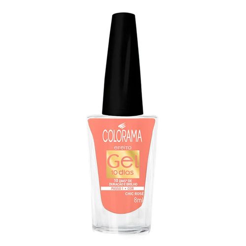 Esmalte Colorama Efeito Gel Chic Rosé 8ml
