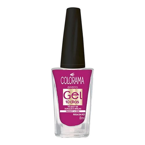 Esmalte Colorama Efeito Gel Rosa Da Vez 8ml Esmalte Colorama Efeito Gel Rosa Da Vez 8ml