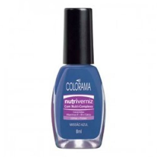 Esmalte Colorama Fórmula Secreta Nutriverniz Missão Azul 8ml Esmalte Colorama Fórmula Secreta Nutriverniz Missão Azul 8ml