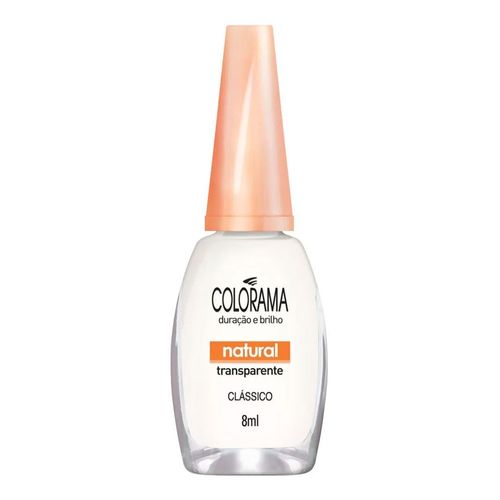 Esmalte Colorama Natural Transparente Clássico 8ml