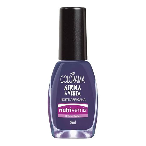 Esmalte Colorama Nutriverniz África à Vista Noite Africana 8ml Esmalte Colorama Nutriverniz África à Vista Noite Africana 8ml