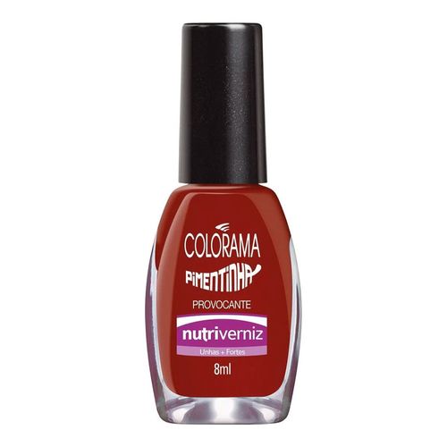 Esmalte Colorama Nutriverniz Pimentinha Provocante 8ml Esmalte Colorama Nutriverniz Pimentinha Provocante 8ml