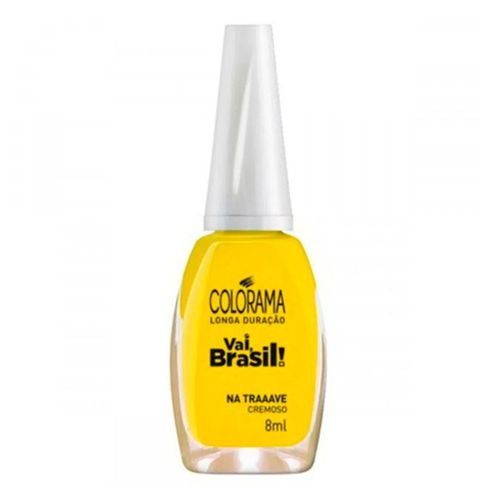 Esmalte Colorama Vai Brasil Amarelo Copa 8ml