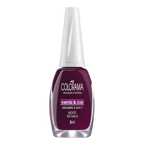 Esmalte Colorama Verniz e Cor Noite 8ml