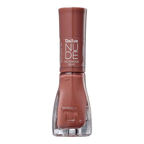 Esmalte Dailus Nude Fiz Porque Quis 8ml Esmalte Dailus Nude Fiz Porque Quis 8ml