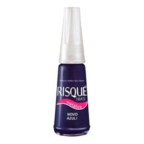 Esmalte Risqué Metálico Novo Azul Esmalte Risqué Metálico Novo Azul