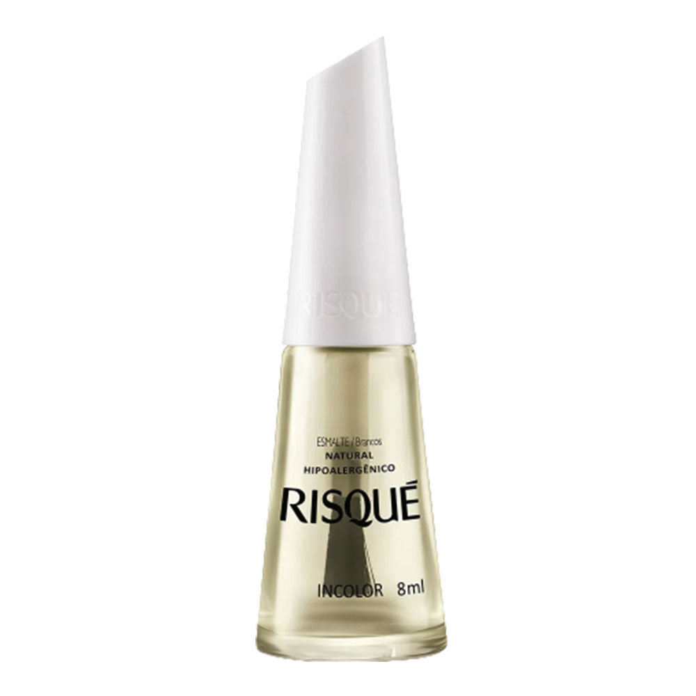 Esmalte Risqué Natural Incolor 8ml