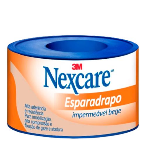 Esparadrapo Nexcare 3M Impermeável Bege 25 X 3