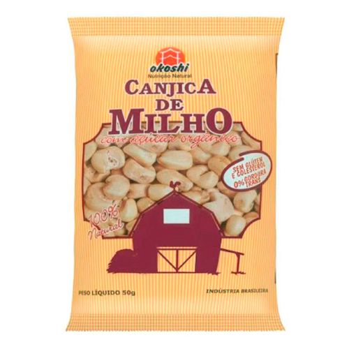 Pipoca Okoshi Canjica De Milho Com Açúcar Orgânico 50g