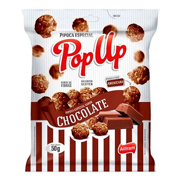 Pipoca Pop Up Chocolate 50g