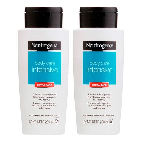 Kit Hidratante Corporal Neutrogena Body Care Intensive Extra Care 200ml 2 Unidades Kit Hidratante Corporal Neutrogena Body Care Intensive Extra Care 200ml 2 Unidades