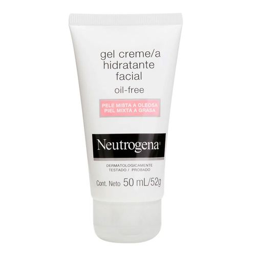 Gel Creme Hidratante Facial Neutrogena Oil Free Pele Mista a Oleosa 50ml Gel Creme Hidratante Facial Neutrogena Oil Free Pele Mista a Oleosa 50ml