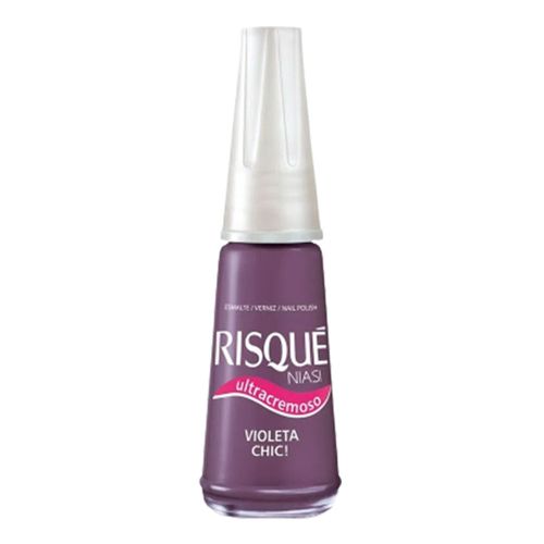 Esmalte Risqué Ultra Cremoso Violeta Chic 8ml Esmalte Risqué Ultra Cremoso Violeta Chic 8ml