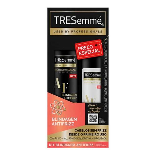 Kit Shampoo Tresemmé Blindagem Antifriz 400ml + Codicionador 200ml Kit Shampoo Tresemmé Blindagem Antifriz 400ml + Codicionador 200ml