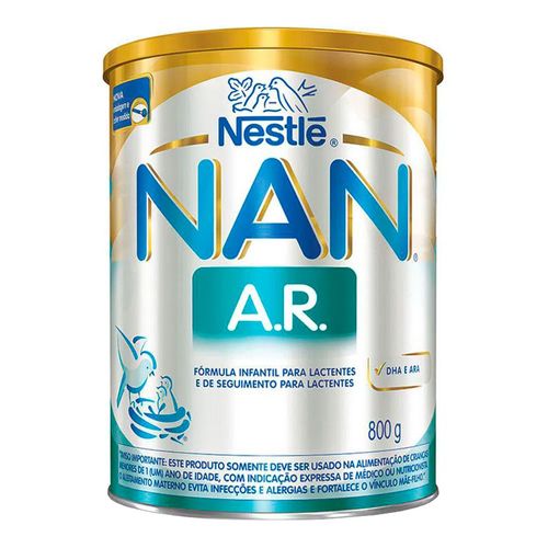 Fórmula Infantil NAN A.R. Lata 400g Fórmula Infantil NAN A.R. Lata 400g